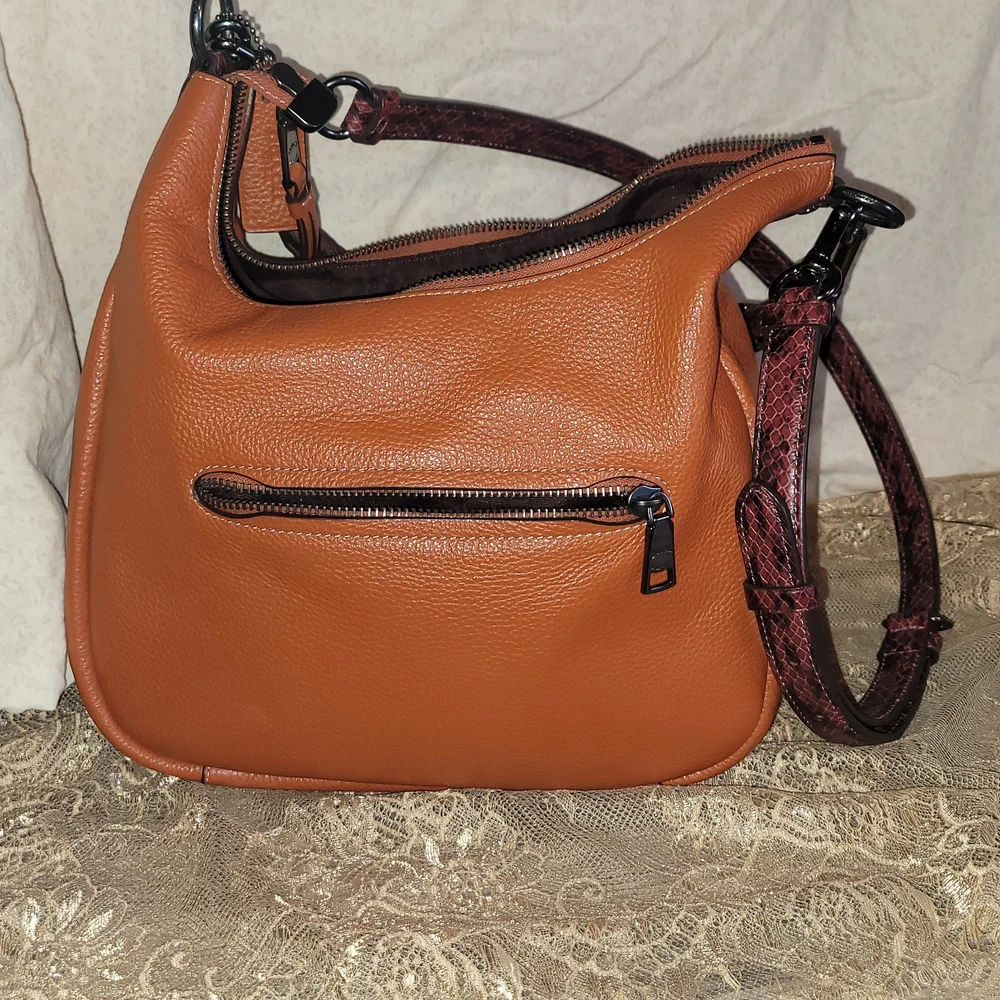 Coach  Leather Hobo Purse - Picture 2 of 8